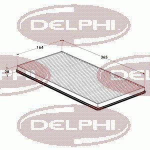 TSP0325077 Delphi filtro de salão