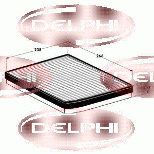 TSP0325088 Delphi filtro de salão