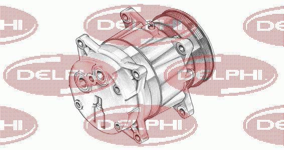 Компрессор кондиционера TSP0155022 Delphi