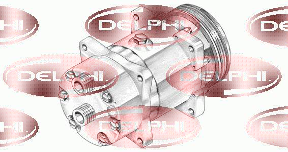 TSP0155042 Delphi compressor de aparelho de ar condicionado