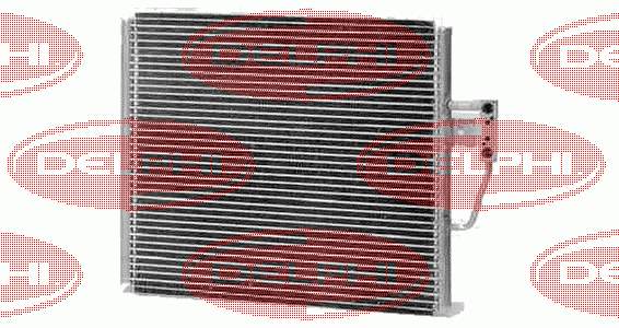TSP0225238 Delphi radiador de aparelho de ar condicionado