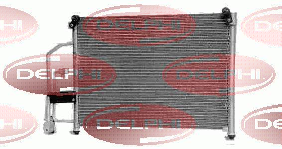 TSP0225252 Delphi радиатор кондиционера