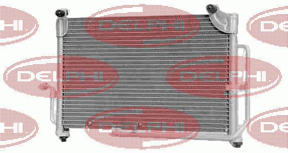 TSP0225254 Delphi radiador de aparelho de ar condicionado