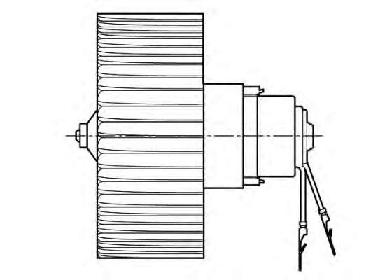 069401294010 Magneti Marelli motor de ventilador de forno (de aquecedor de salão)