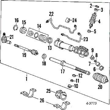 ADC48702 Blue Print рулевой наконечник