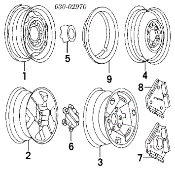 40224V5510 Nissan гайка колесная (Хром, Алюминиевый диск, закрытая)