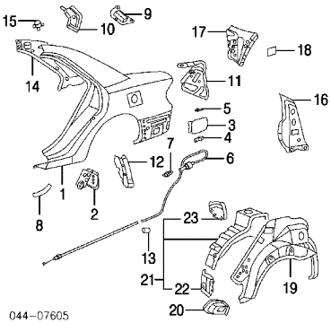 9026906017 заклепка toyota