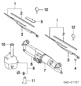 985102C100 Hyundai/Kia насос омывателя стекла