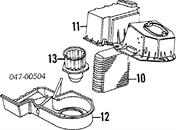 Motor de ventilador de forno (de aquecedor de salão) 87168 Nissens