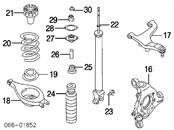 Braço oscilante superior direito de suspensão traseira 55501CG000 Nissan/Infiniti