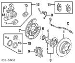 Cubo traseiro H54019BTA BTA