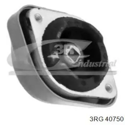 Coxim direito de transmissão (suporte da caixa de mudança) 40750 3RG
