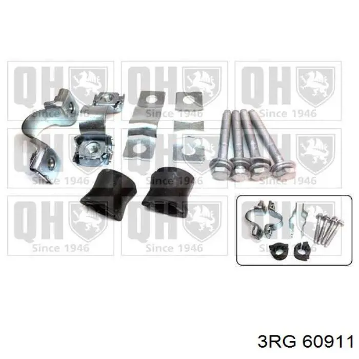 Втулка переднего стабилизатора 3RG 60911 цена, от 3.31 USD