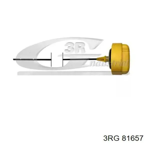 Щуп (индикатор) уровня масла в двигателе на Renault Scenic GRAND III 