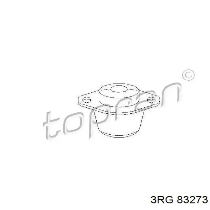 Пистон декоративной крышки мотора 3RG 83273 цена, от 2.21 USD