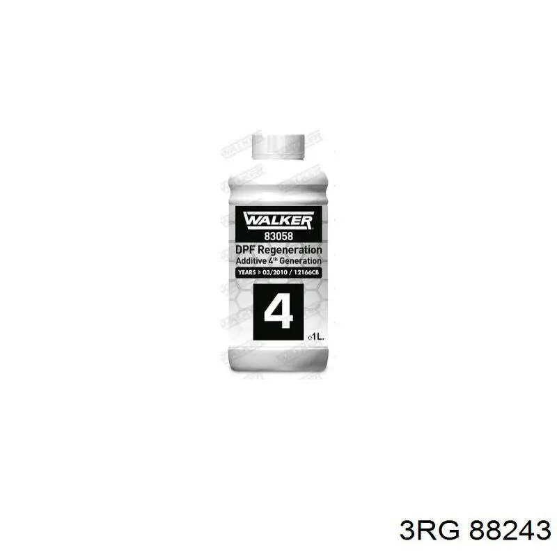 Купить 88243 3RG Жидкость для чистки сажекоптевых фильтров