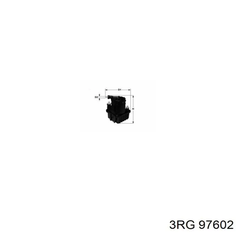 Фильтр топливный 3RG 97602