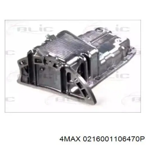 0216001106470P 4max поддон масляный картера двигателя