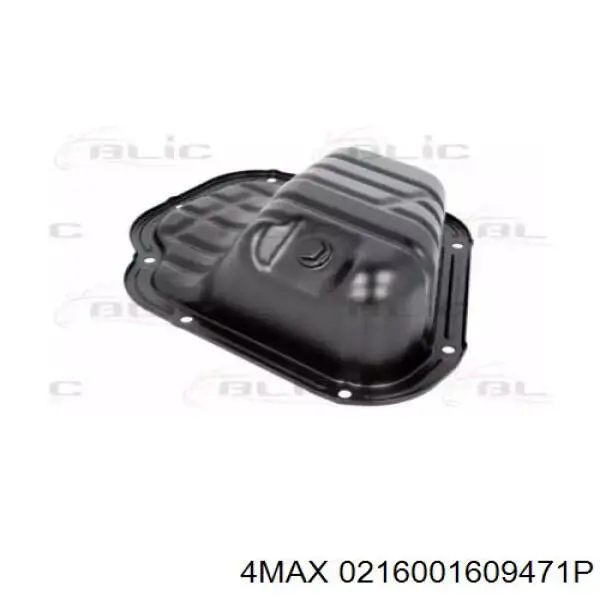 0216001609471P 4max panela de óleo de cárter do motor