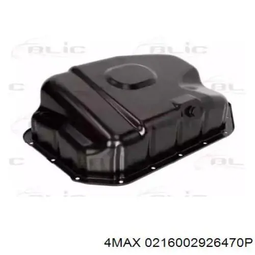 0216002926470P 4max panela de óleo de cárter do motor