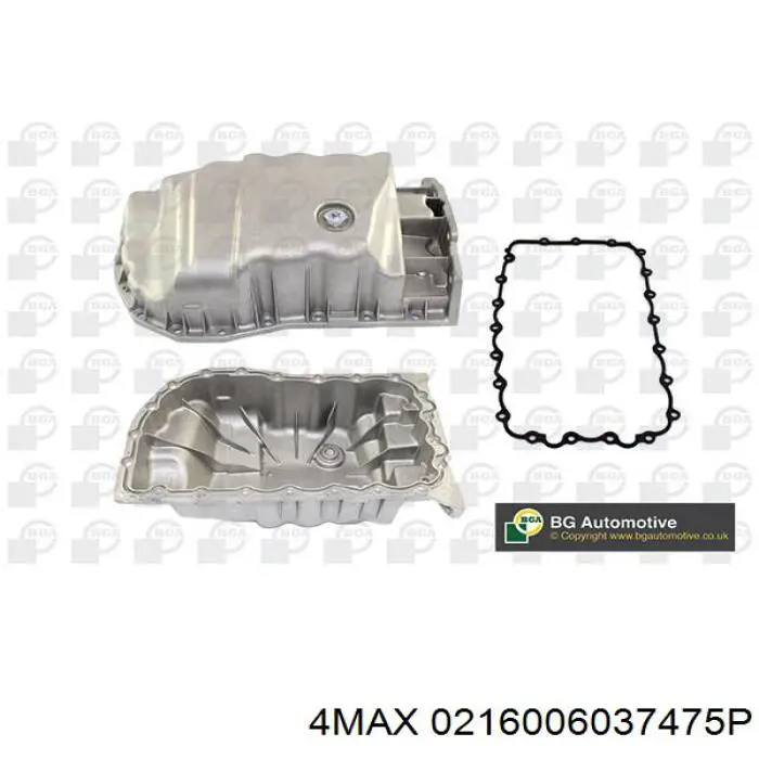 Купить 0216006037475P 4max Поддон картера двигателя