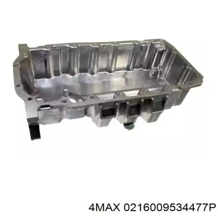 0216009534477P 4max panela de óleo de cárter do motor