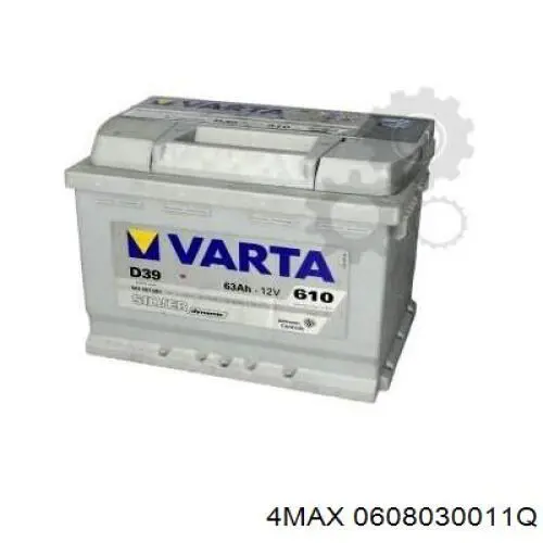 Аккумулятор 4max 60 А/ч 12 В 0608030011Q