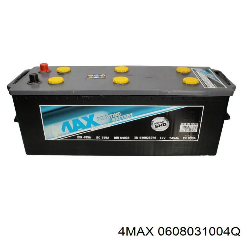Аккумулятор 4max 145 А/ч 12 В 0608031004Q