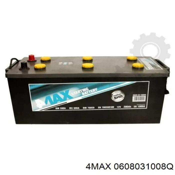 Аккумулятор 4max 0608031008Q