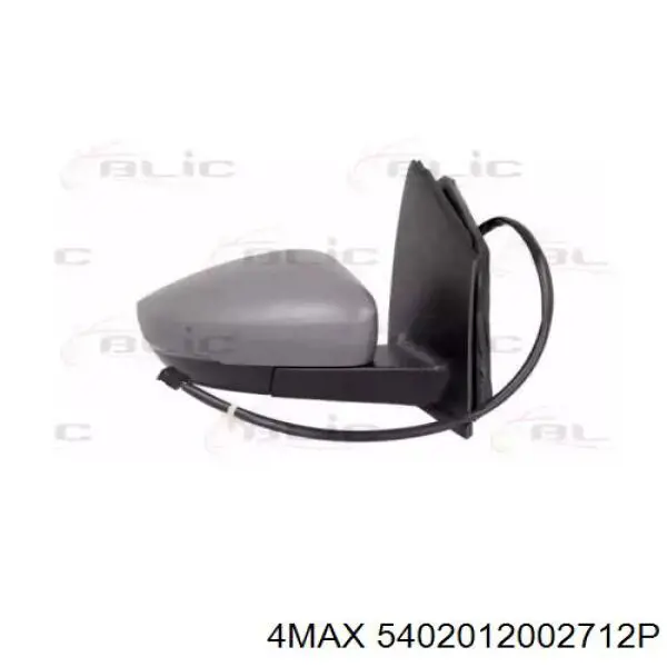 Купить 6R1857508R9B9 VAG Боковое зеркало заднего вида правое