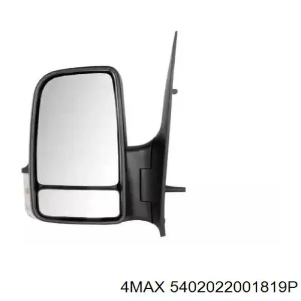 5402022001819P 4max placa sobreposta interna de fixação de espelho esquerdo