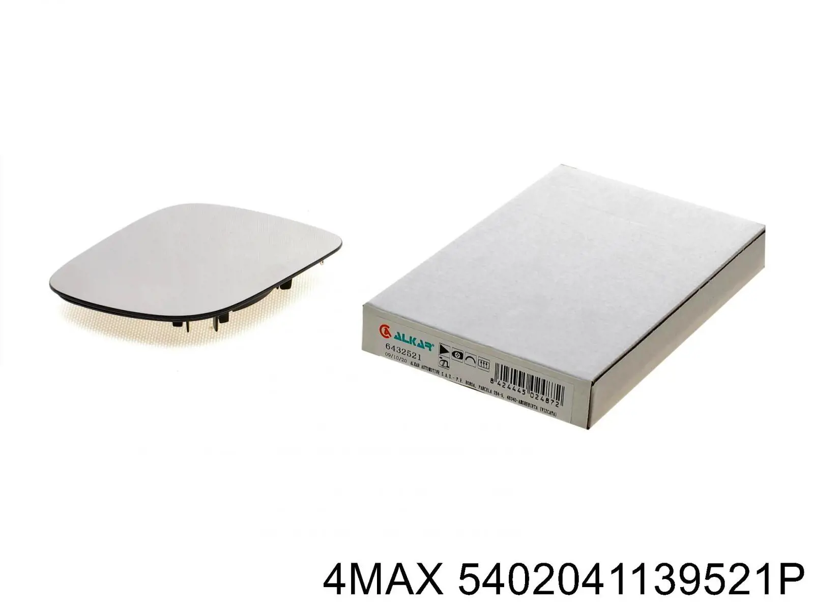 Зеркало левое 4max 5402041139521P