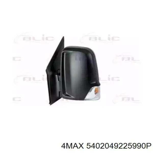 Espejo retrovisor izquierdo 5402049225990P 4max