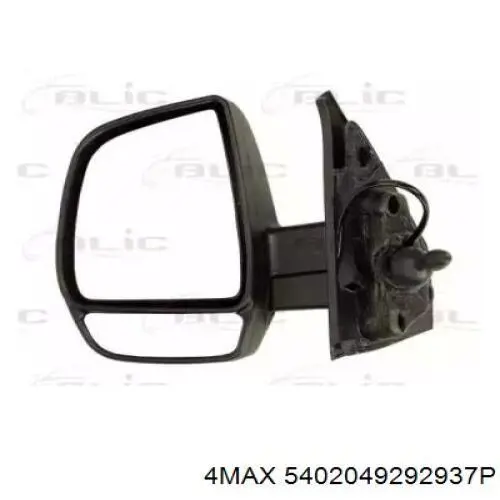 Левое боковое зеркало 735528048 Fiat/Alfa/Lancia