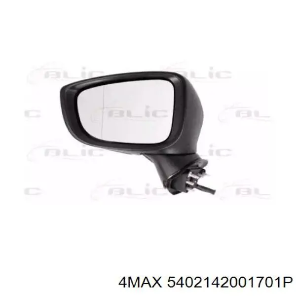 Левое боковое зеркало BHS269181D Mazda