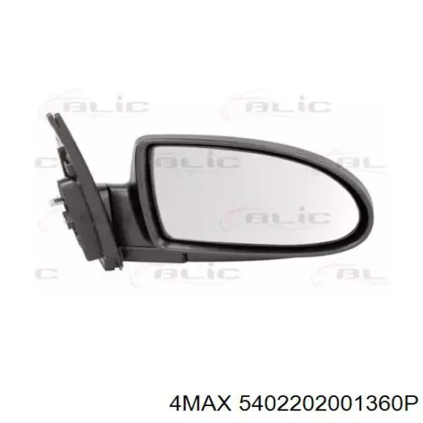 876201E110 Hyundai/Kia зеркало заднего вида правое