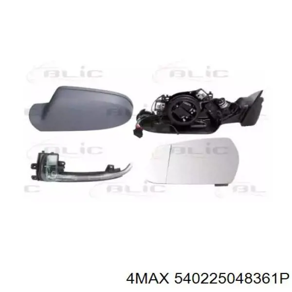 Зеркало заднего вида, левое TYC 3020094 цена, от 235.87 USD