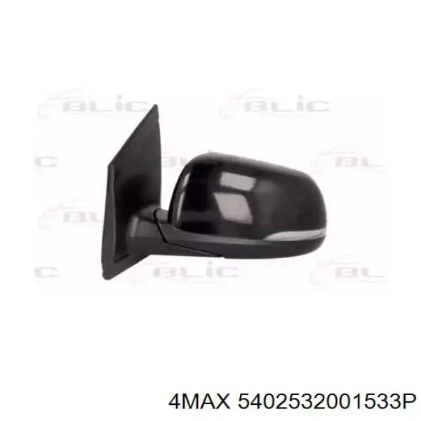 Зеркало заднего вида, левое Hyundai/Kia 876101Y310 цена, от 175.99 USD