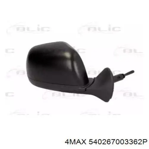 Правое зеркало 8200947383 Renault (RVI)