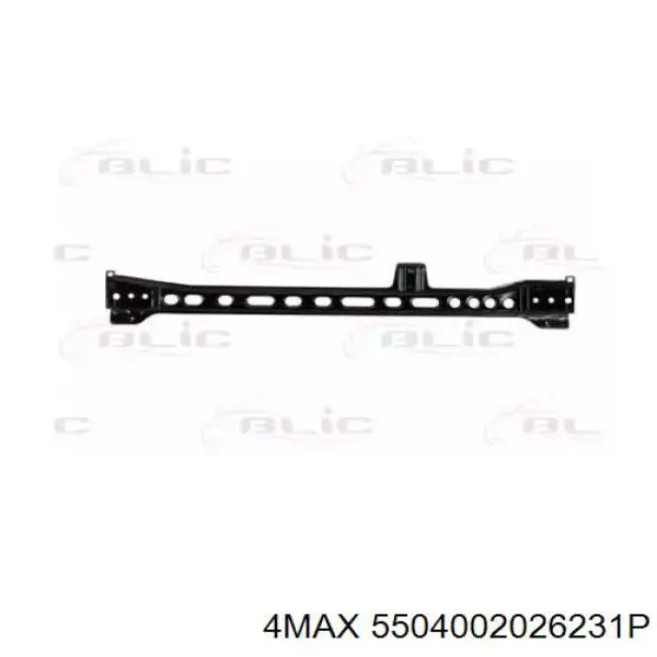 5504-00-2026231P 4max суппорт радиатора нижний (монтажная панель крепления фар)