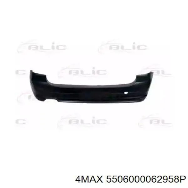 51127202697 BMW Задний бампер