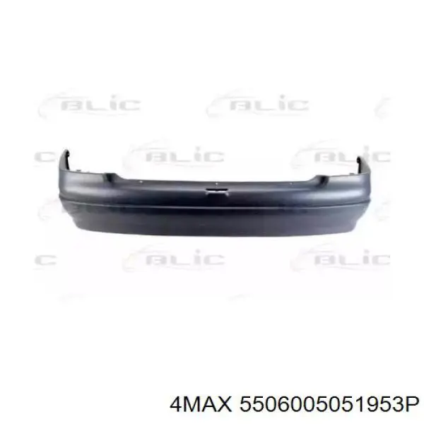 Задний бампер на Opel Astra G F69