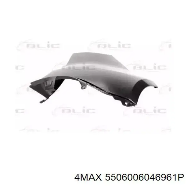 Купить 850172603R Renault (RVI) Бампер задний, левая часть