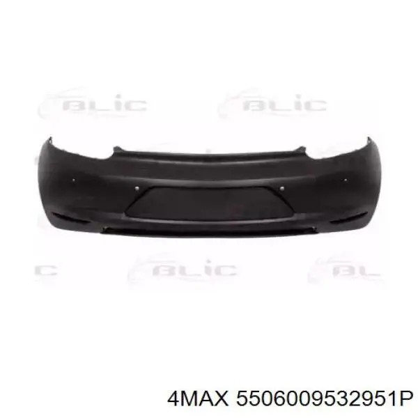 1K8807417NGRU VAG Задний бампер
