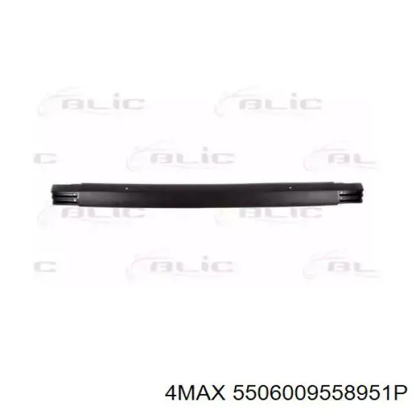 5506009558951P 4max Бампер задний, центральная часть