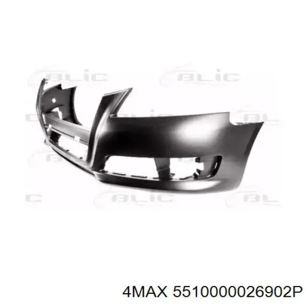 Передний бампер 133207 Polcar