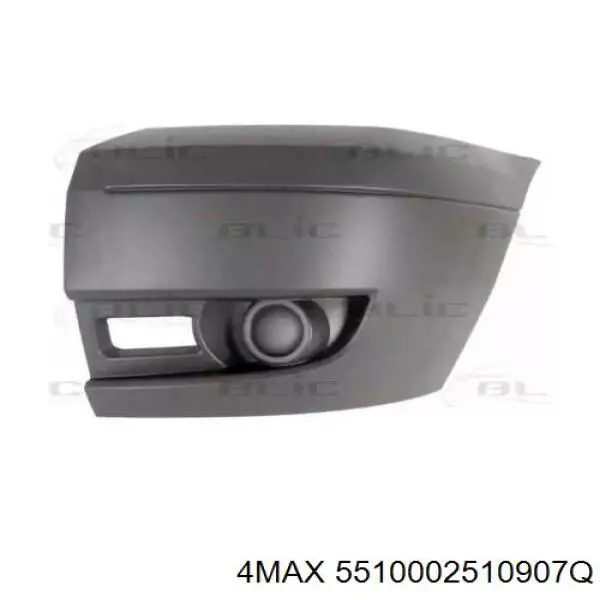 Бампер передний, левая часть Fast FT91494G цена, от 31.14 USD