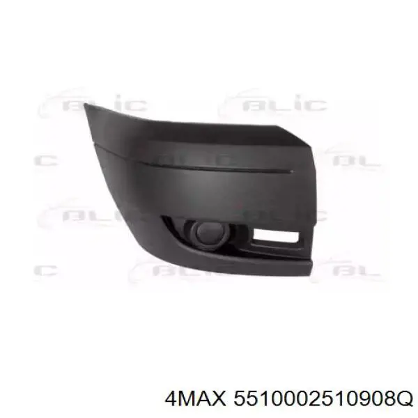Бампер передний, правая часть Fast FT91493G цена, от 32.53 USD