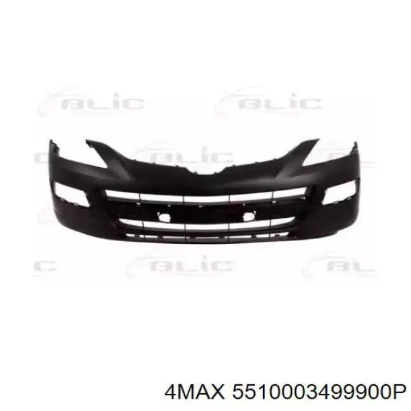 5510003499900P 4max Бампер передний в сборе