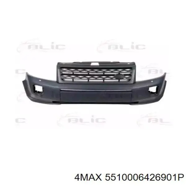 5510006426901P 4max Бампер передний в сборе